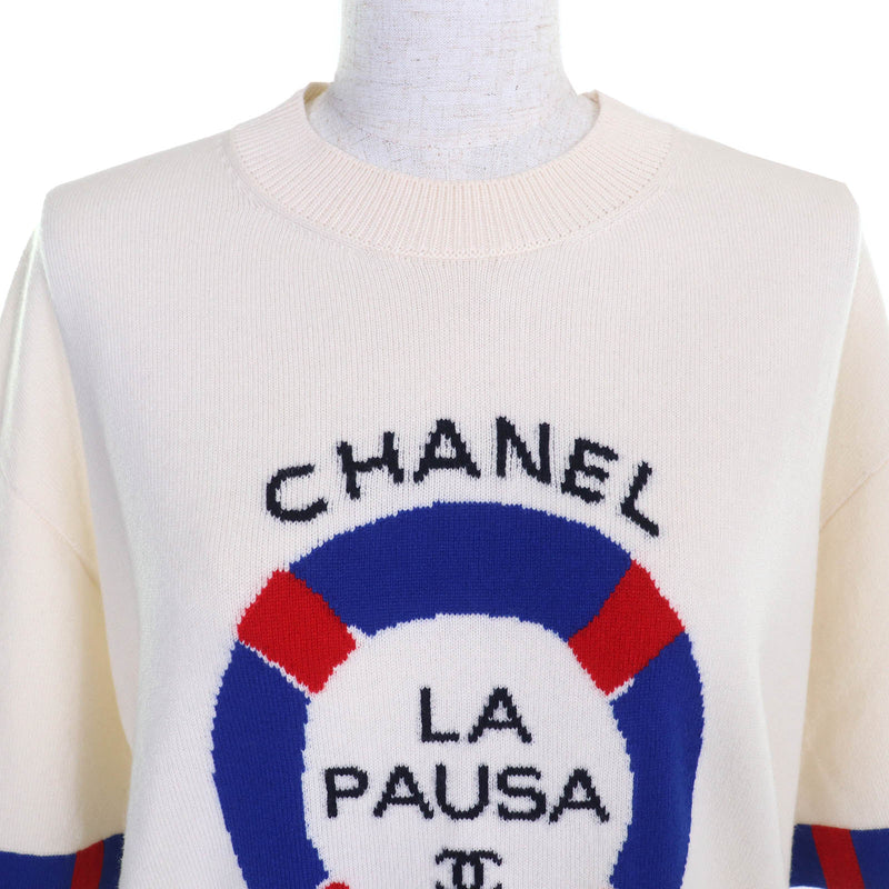 CHANEL Short sleeve shirt Women LA PAUSA COCO Mark logo シャネル 半袖シャツ レディース LA PAUSA ココマーク ロゴ