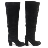 CHANEL ニーハイブーツ