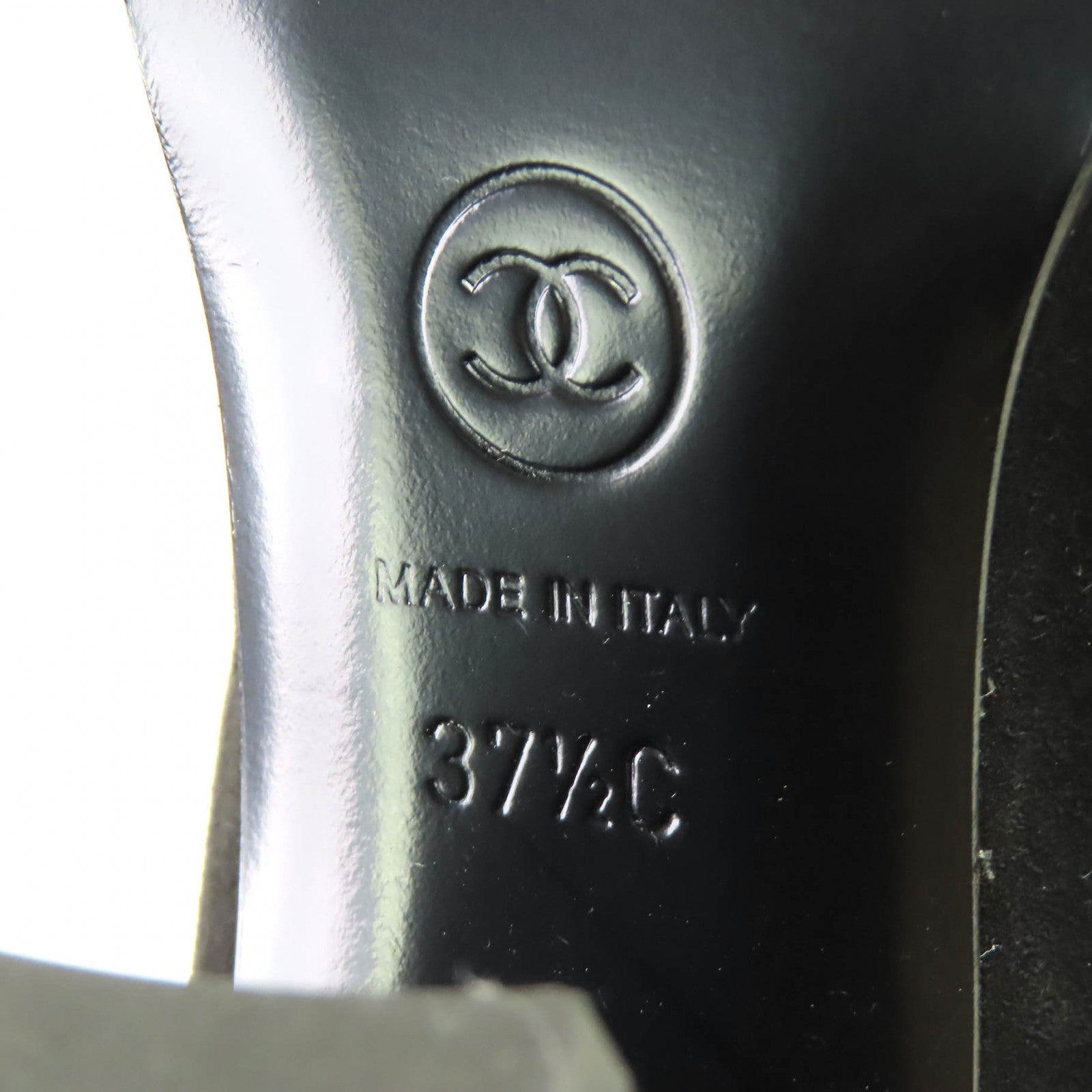 CHANEL ニーハイブーツ