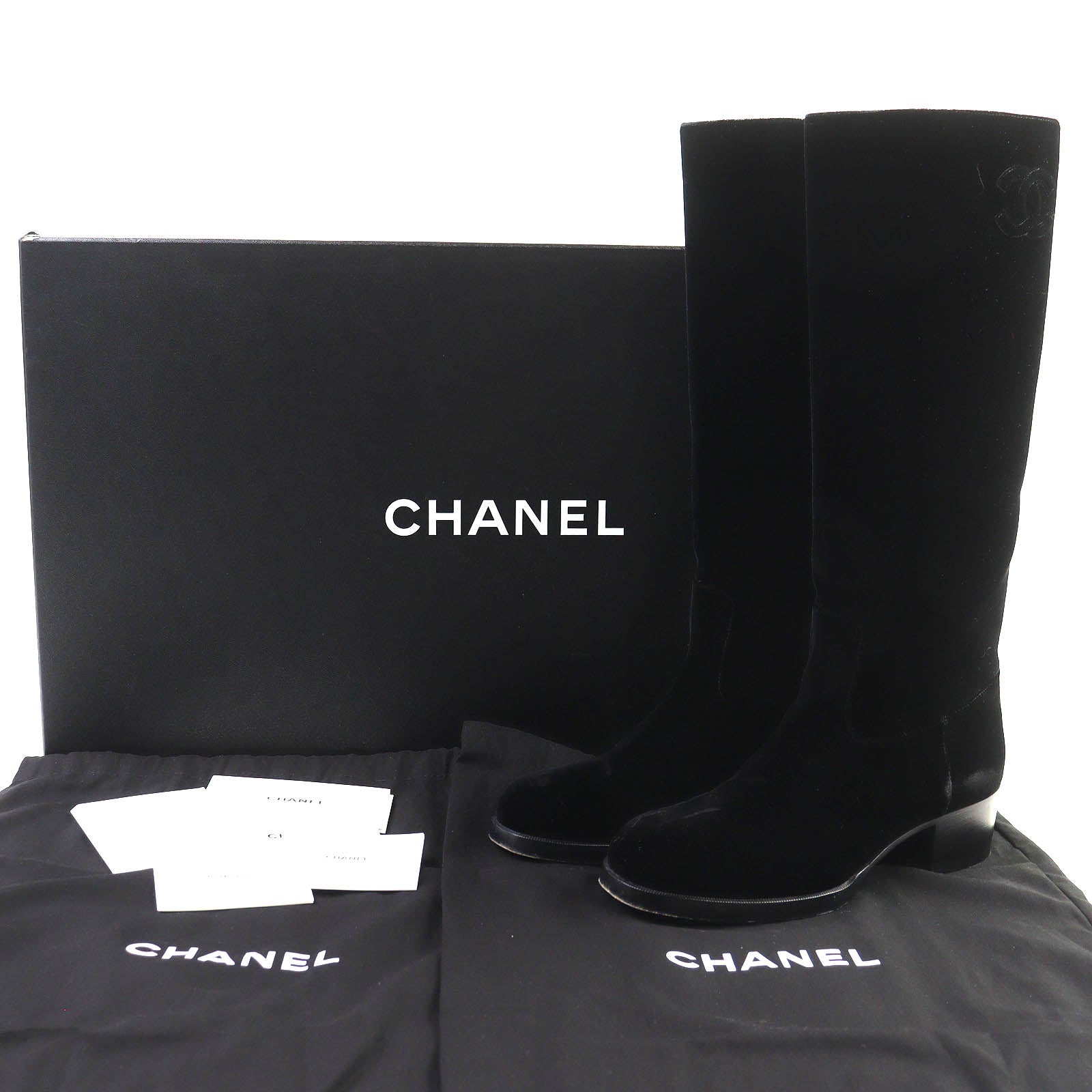 CHANEL ロングブーツ