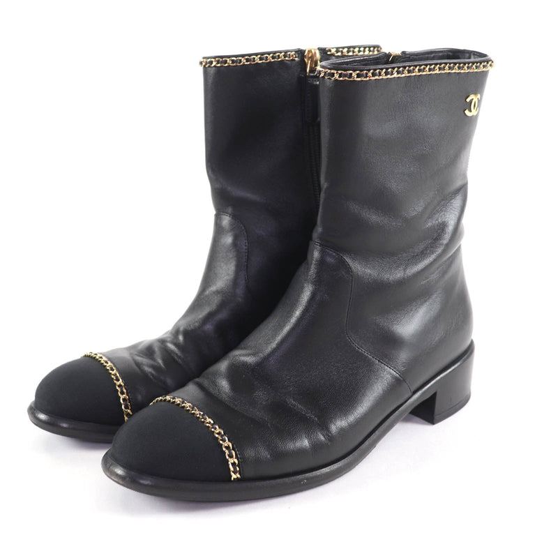 CHANEL ショートブーツ