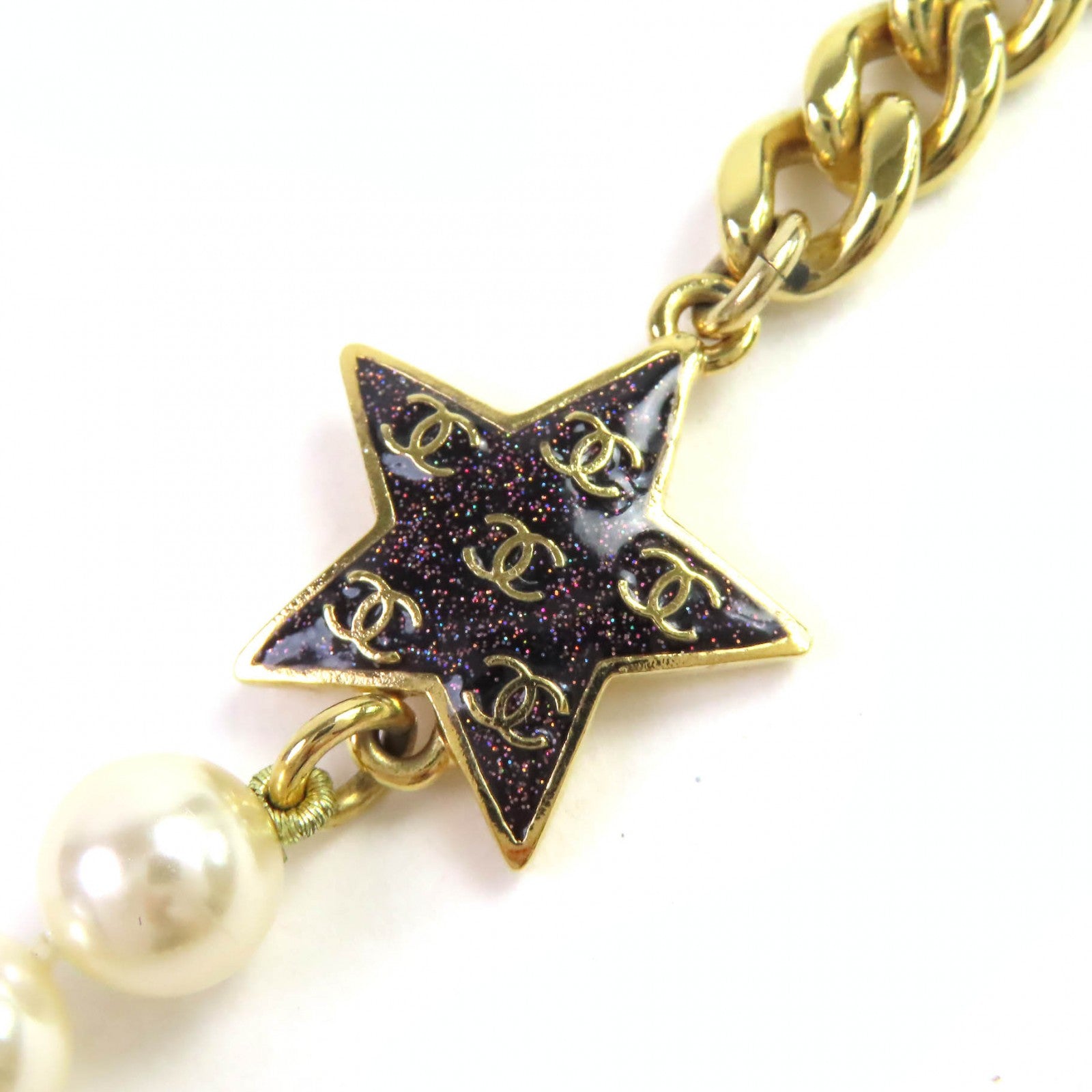 CHANEL gold CC logo pearl women's accessory / シャネル レディース ゴールド CCロゴ パール アクセサリー