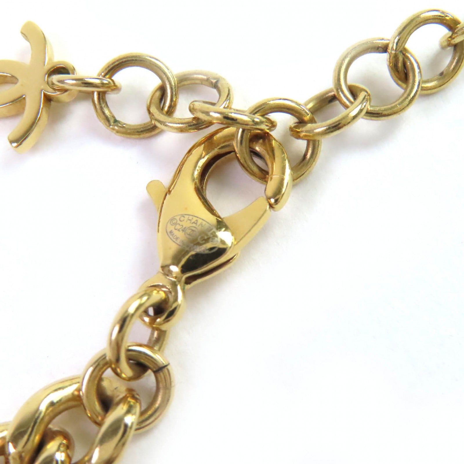 CHANEL gold CC logo pearl women's accessory / シャネル レディース ゴールド CCロゴ パール アクセサリー