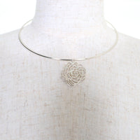 CHANEL silver camellia women's accessory / シャネル レディース シルバー カメリア アクセサリー