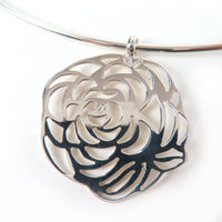 CHANEL silver camellia women's accessory / シャネル レディース シルバー カメリア アクセサリー