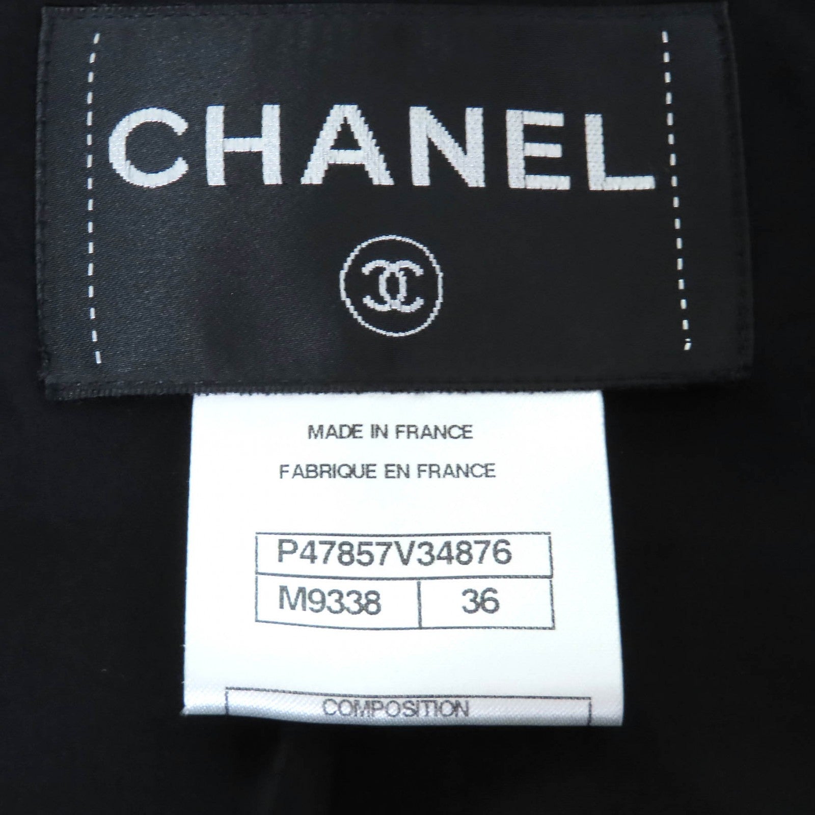 CHANEL ノーカラージャケット
