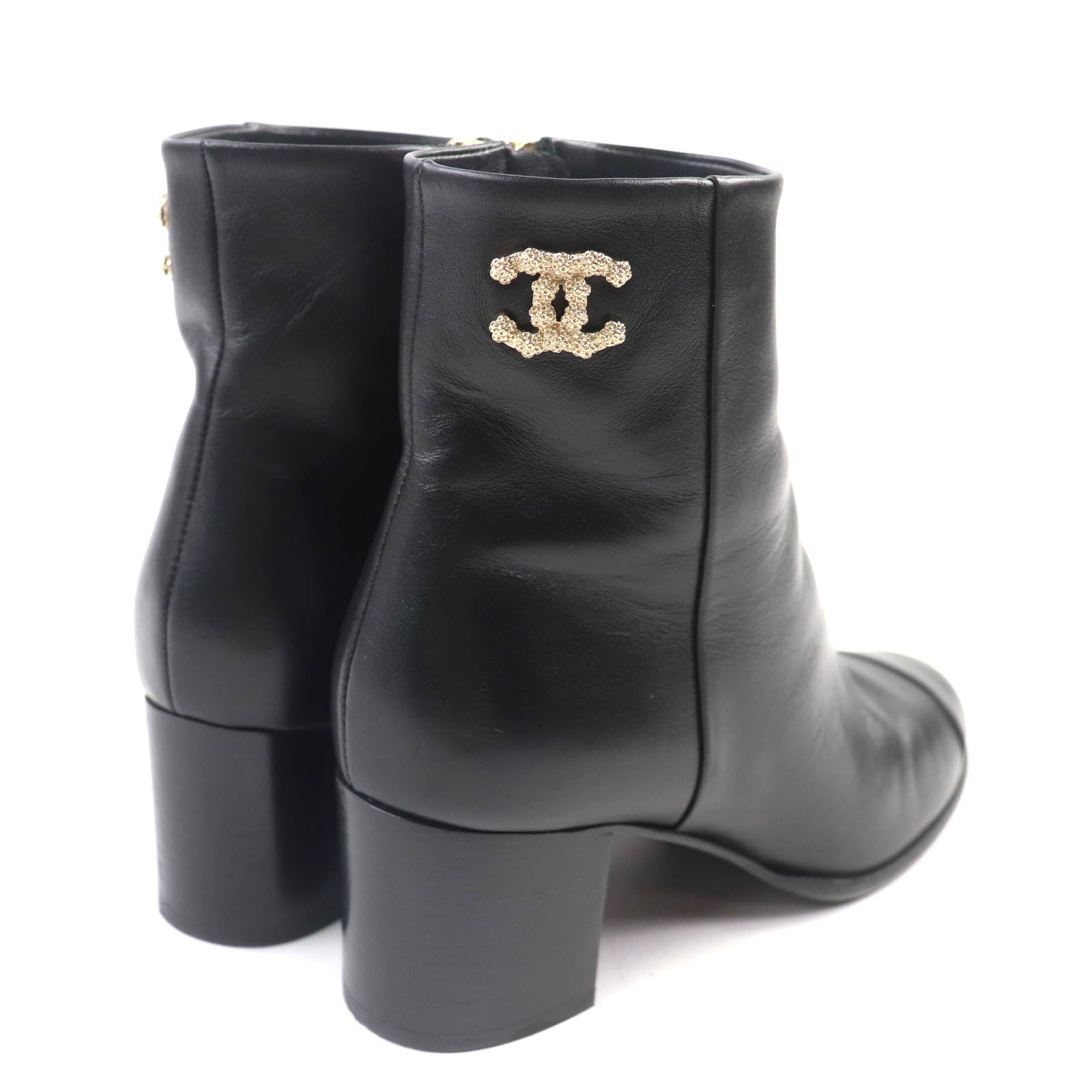 CHANEL ショートブーツ