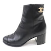 CHANEL ショートブーツ
