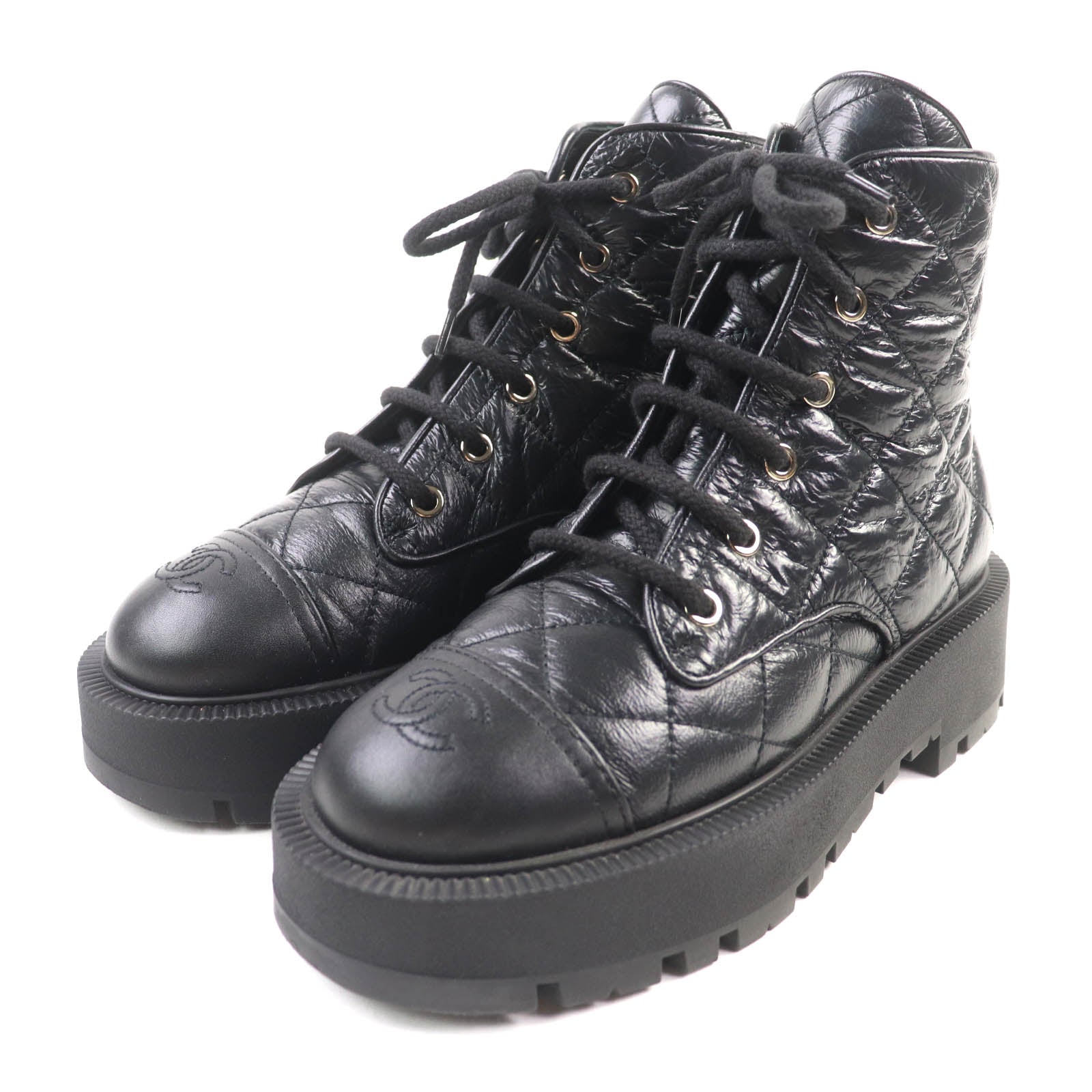 CHANEL ショートブーツ