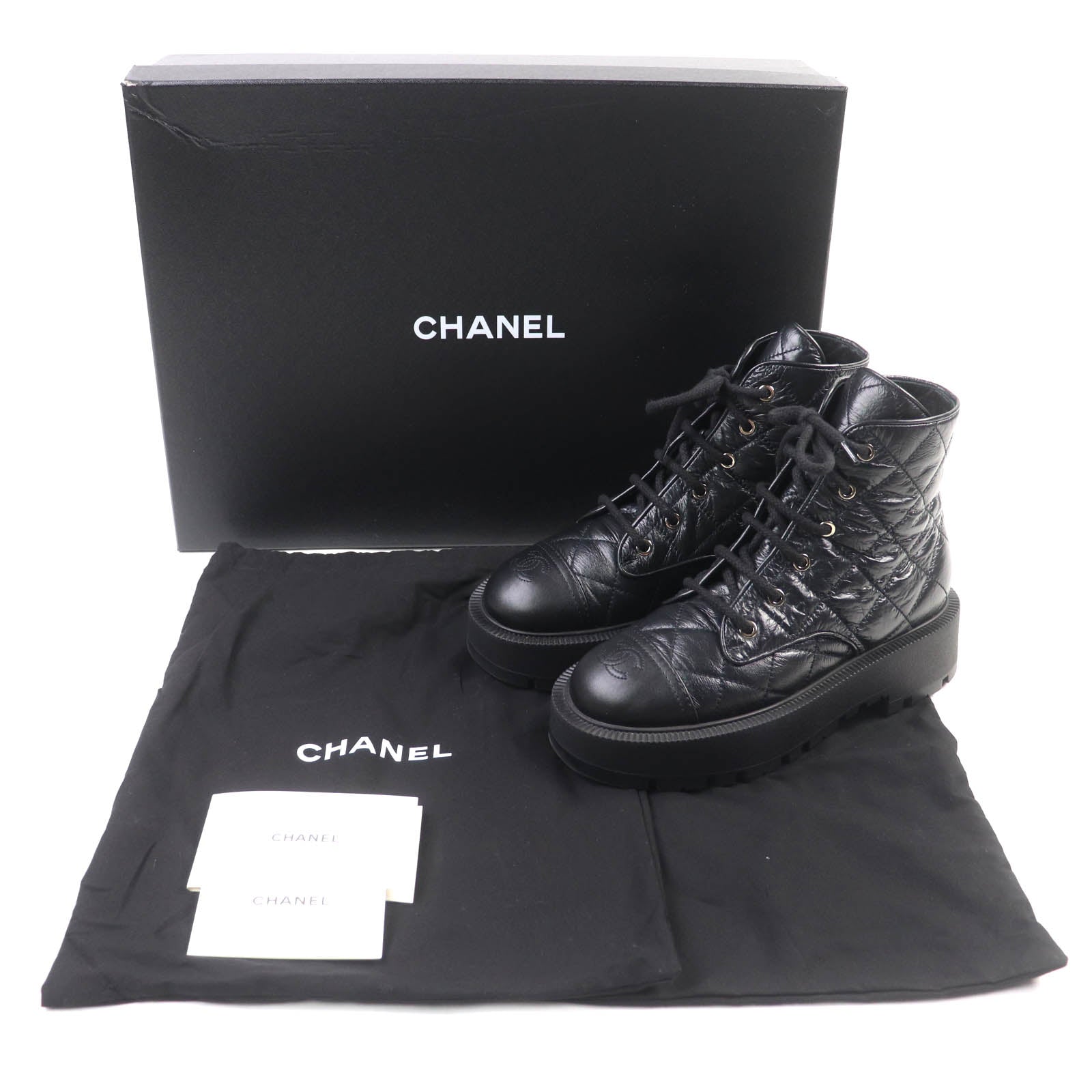 CHANEL ショートブーツ