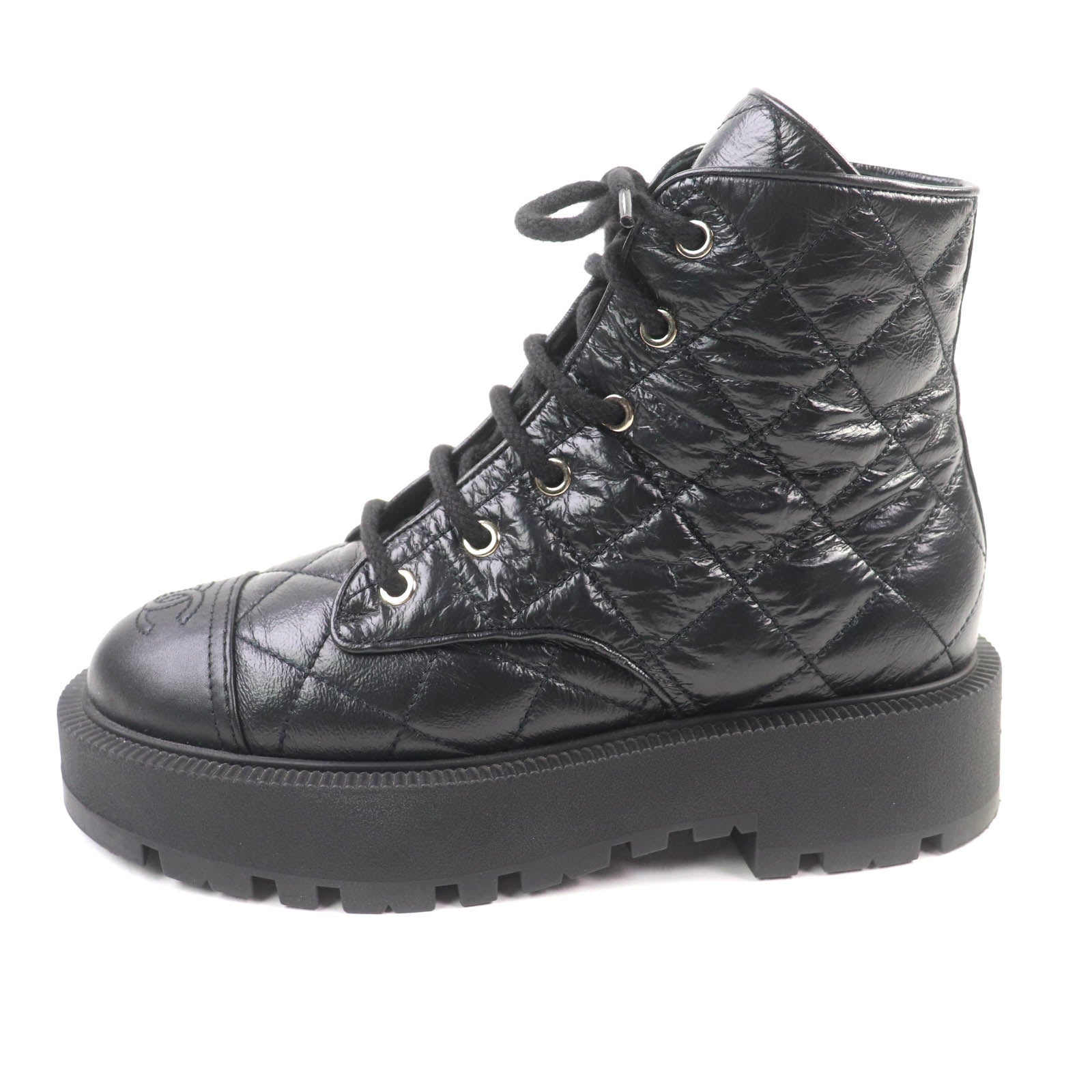 CHANEL ショートブーツ