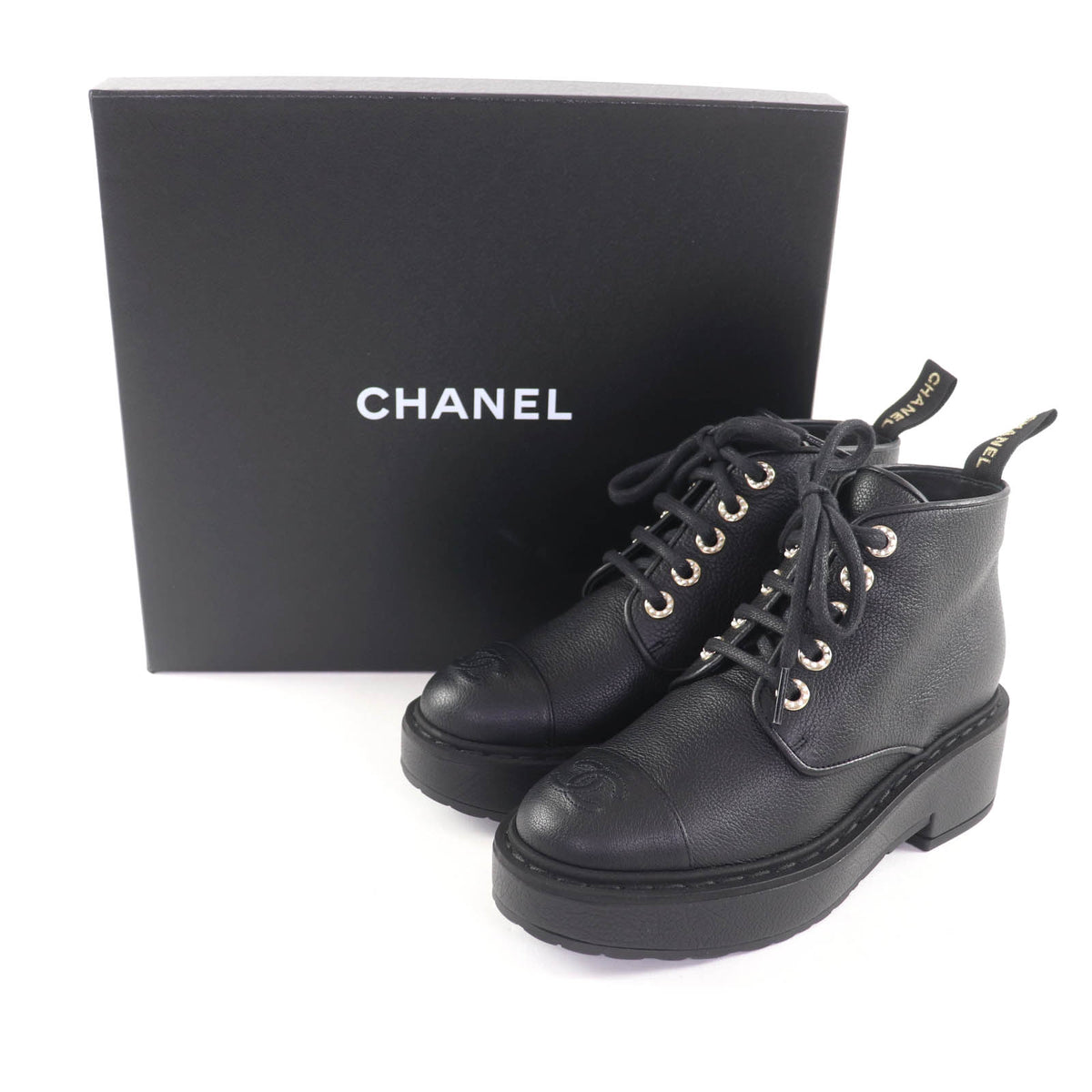 CHANEL ショートブーツ