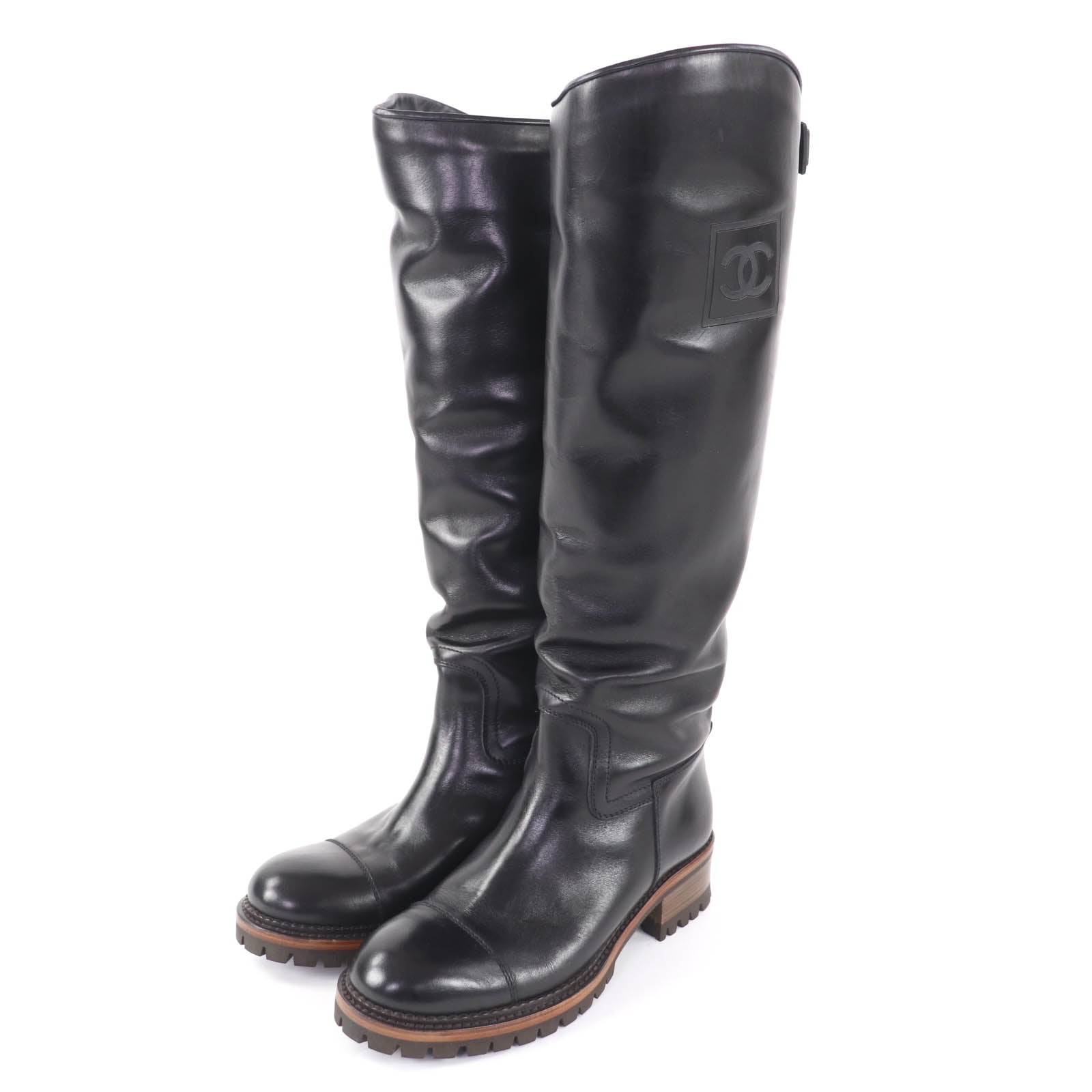 CHANEL ロングブーツ