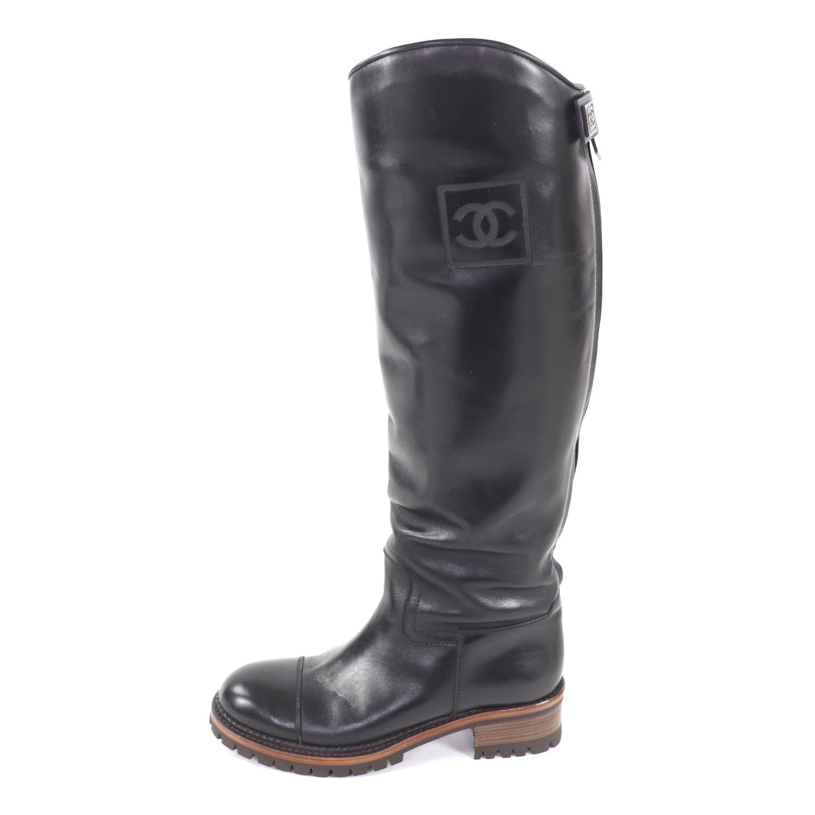 CHANEL ロングブーツ