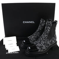 CHANEL ショートブーツ