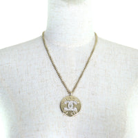 CHANEL gold CC logo crystal women's accessory / シャネル レディース ゴールド CCロゴ クリスタル アクセサリー