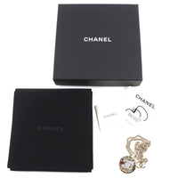 CHANEL gold CC logo crystal women's accessory / シャネル レディース ゴールド CCロゴ クリスタル アクセサリー