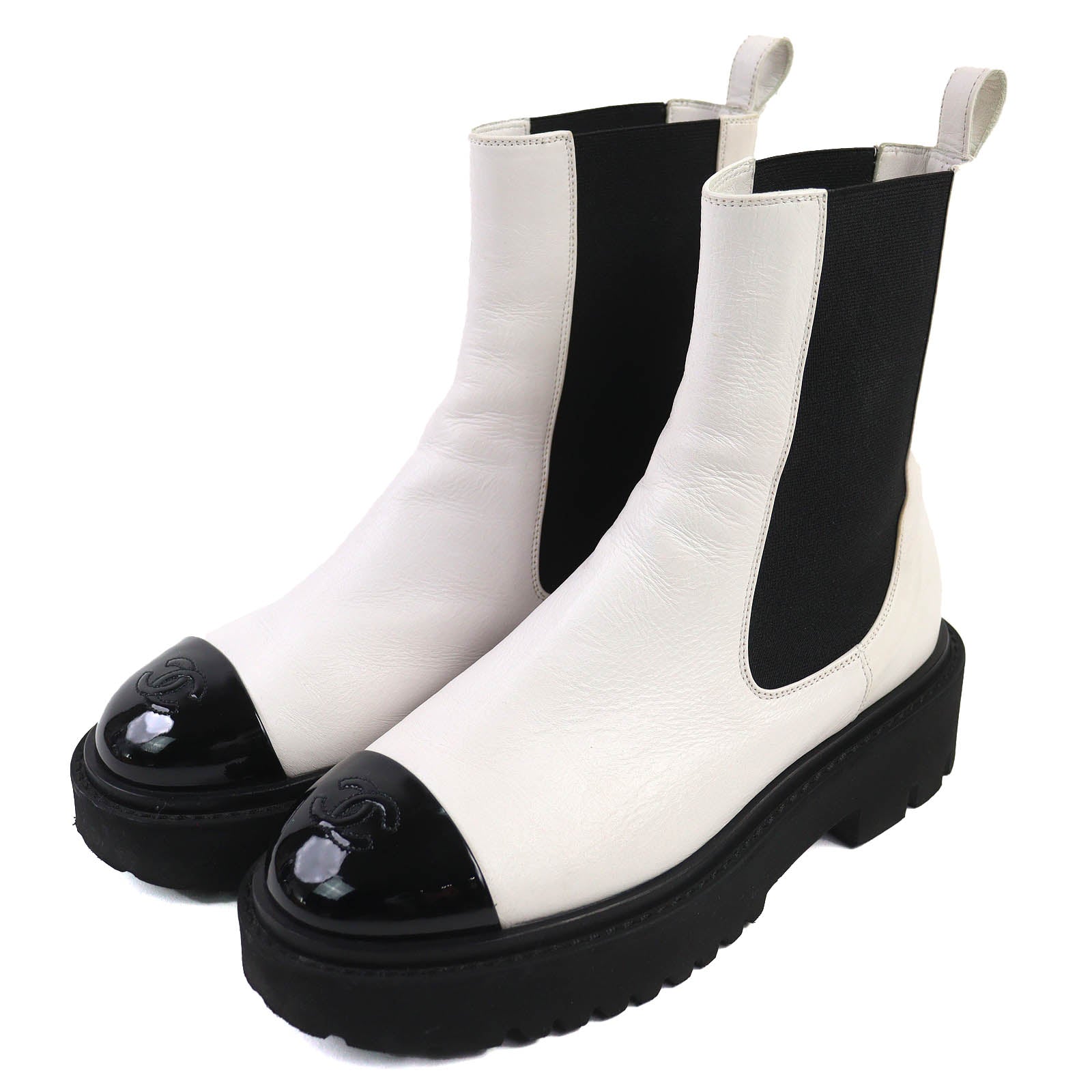 CHANEL ショートブーツ