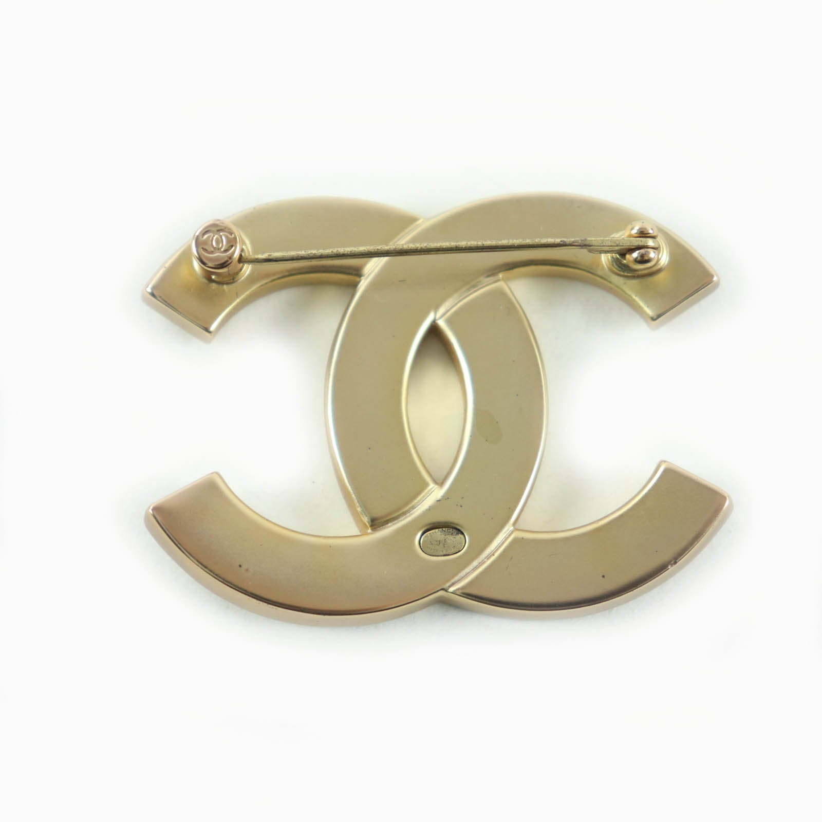 CHANEL gold CC logo crystal women's accessory / シャネル レディース ゴールド CCロゴ クリスタル アクセサリー