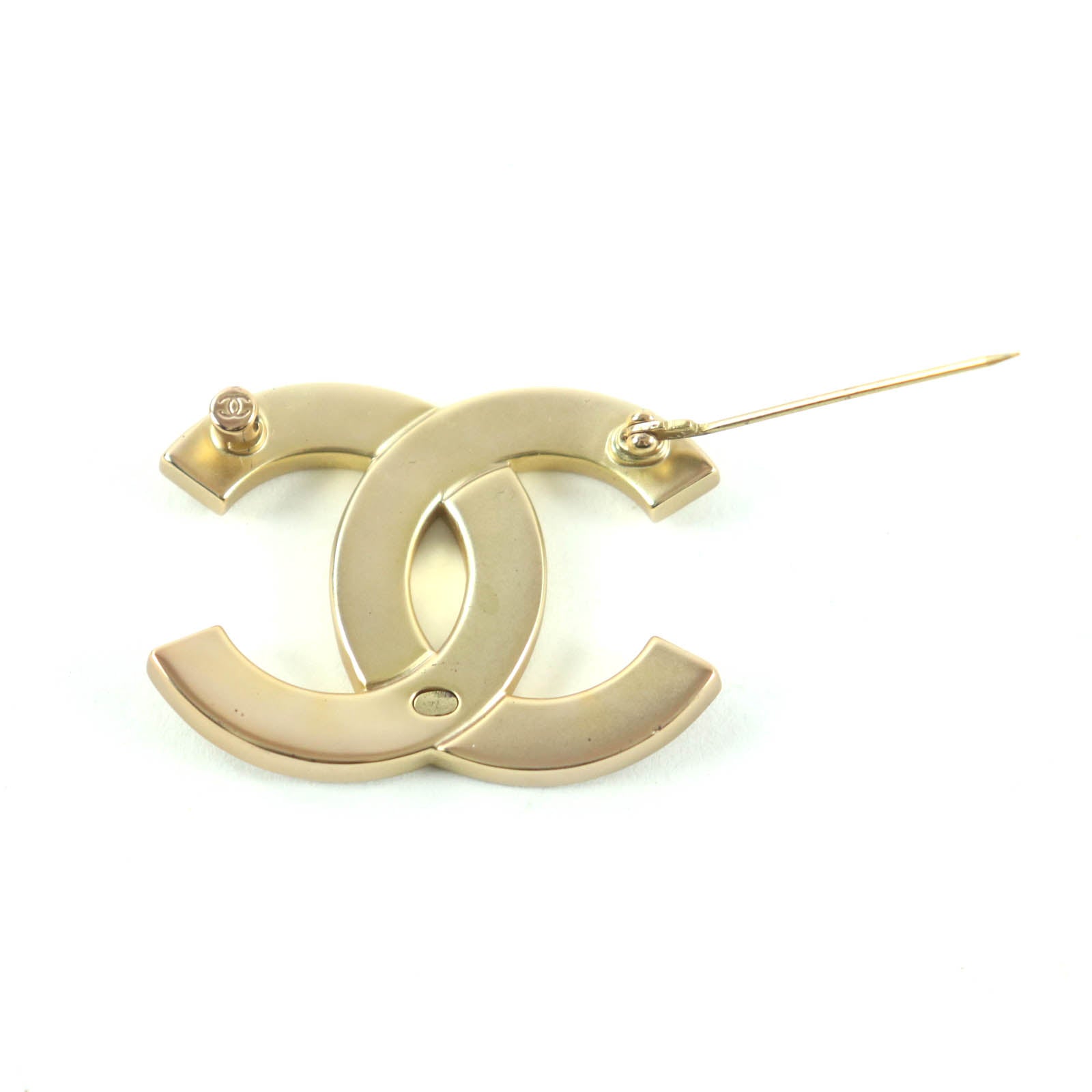 CHANEL gold CC logo crystal women's accessory / シャネル レディース ゴールド CCロゴ クリスタル アクセサリー