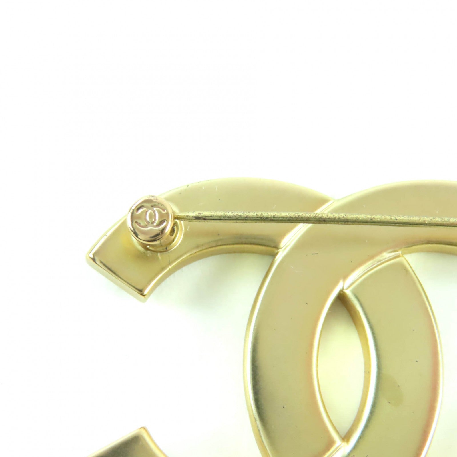CHANEL gold CC logo crystal women's accessory / シャネル レディース ゴールド CCロゴ クリスタル アクセサリー