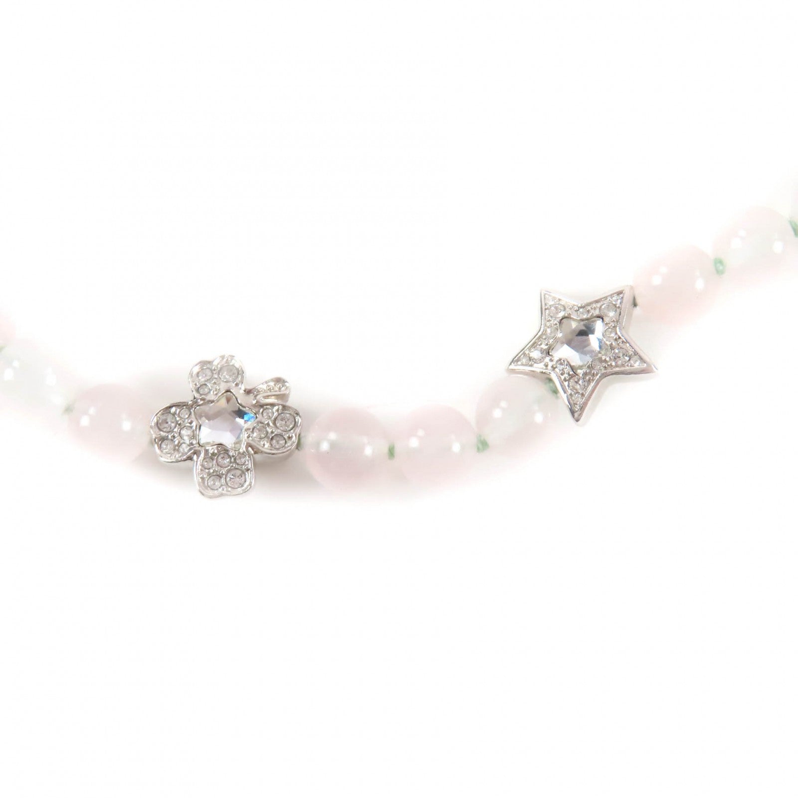CHANEL white CC logo crystal women's accessory / シャネル レディース ホワイト CCロゴ クリスタル アクセサリー