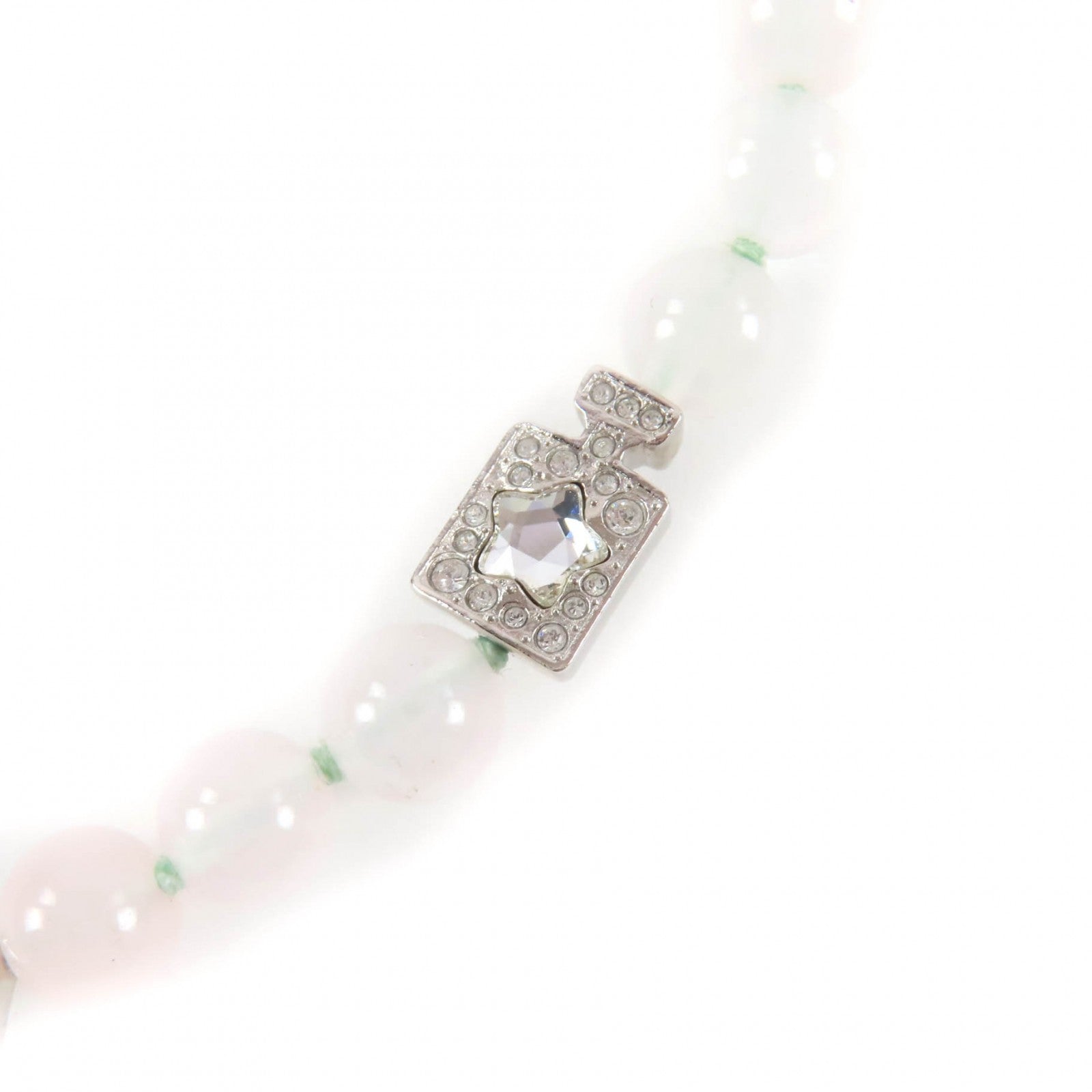 CHANEL white CC logo crystal women's accessory / シャネル レディース ホワイト CCロゴ クリスタル アクセサリー