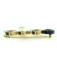 CHANEL black CC logo pearl women's accessory / シャネル レディース ブラック CCロゴ パール アクセサリー
