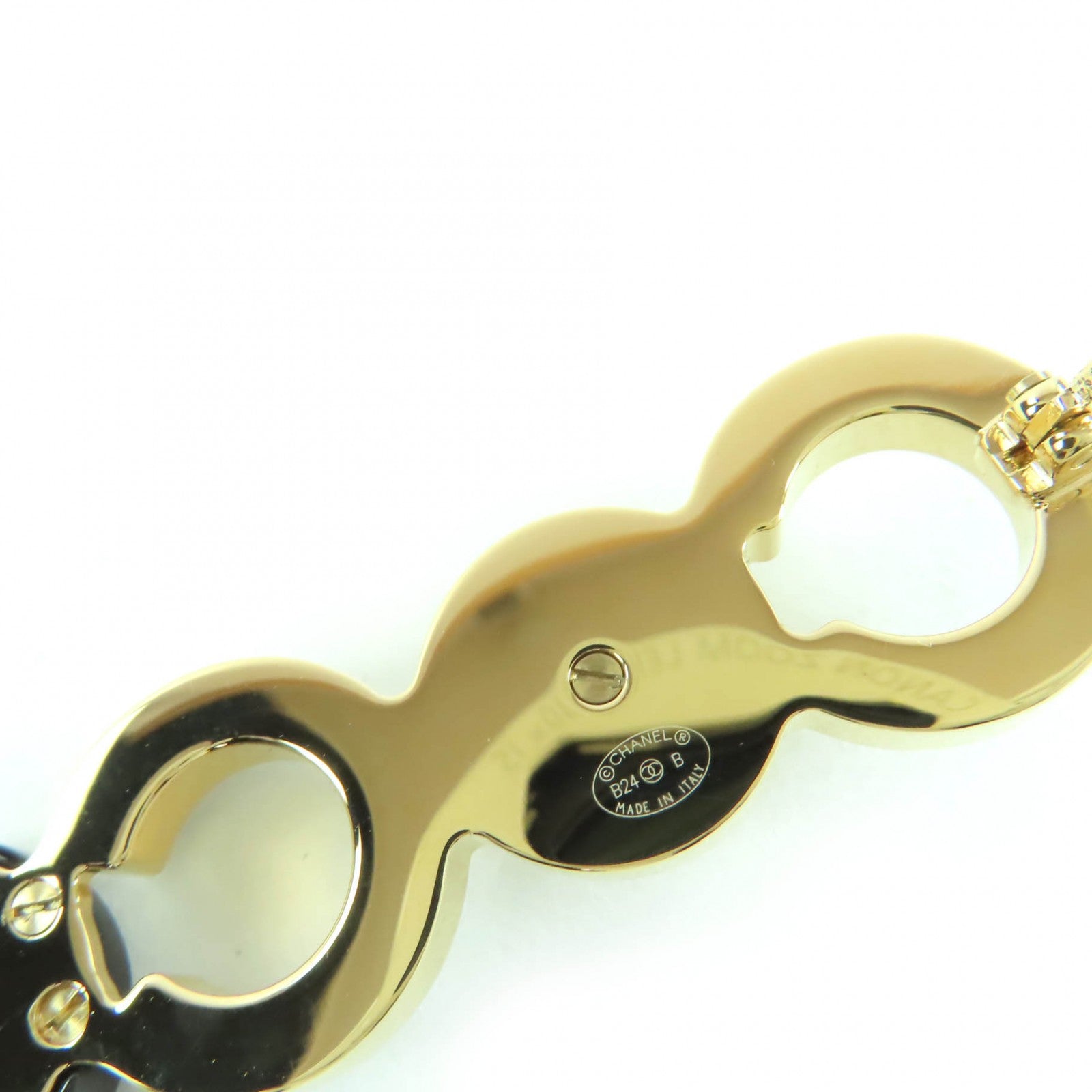 CHANEL black CC logo pearl women's accessory / シャネル レディース ブラック CCロゴ パール アクセサリー