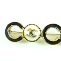 CHANEL black CC logo pearl women's accessory / シャネル レディース ブラック CCロゴ パール アクセサリー