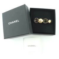 CHANEL black CC logo pearl women's accessory / シャネル レディース ブラック CCロゴ パール アクセサリー