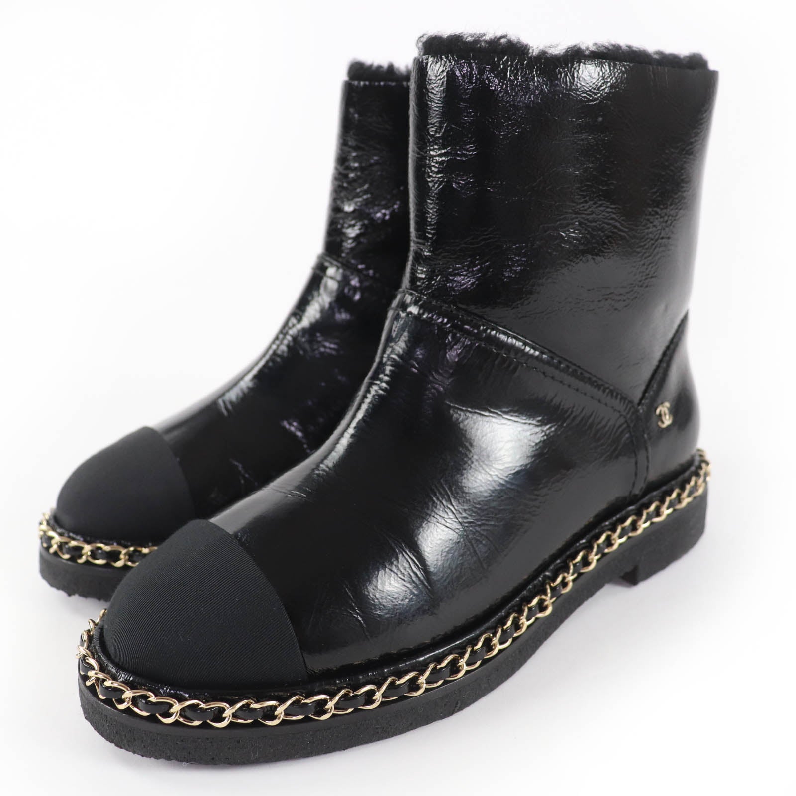 CHANEL ショートブーツ