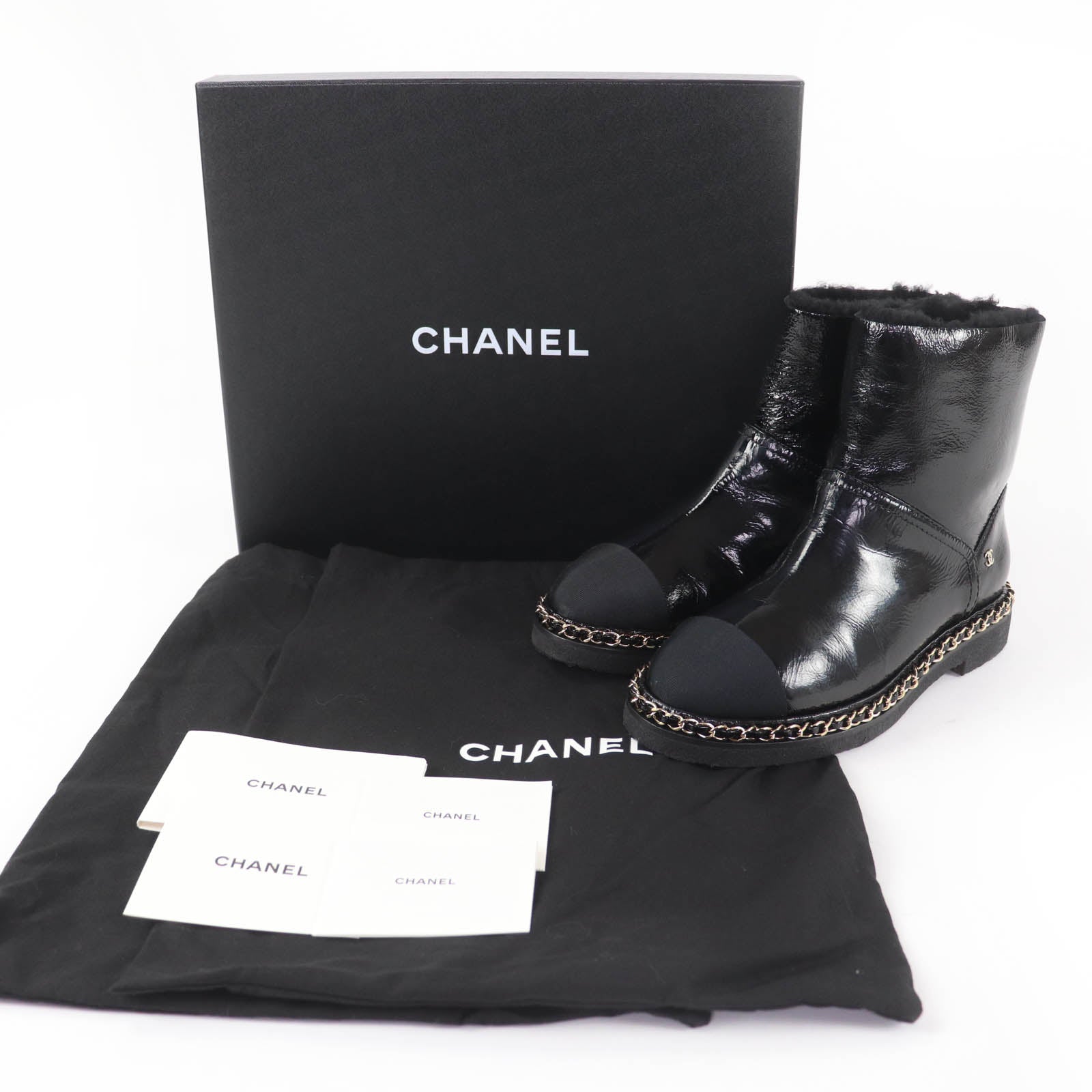 CHANEL ショートブーツ