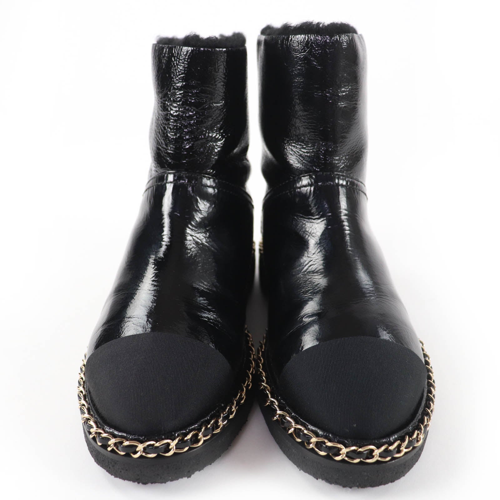 CHANEL ショートブーツ