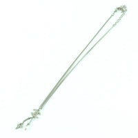 CHANEL silver CC logo pearl crystal women's accessory / シャネル レディース シルバー CCロゴ パール クリスタル アクセサリー