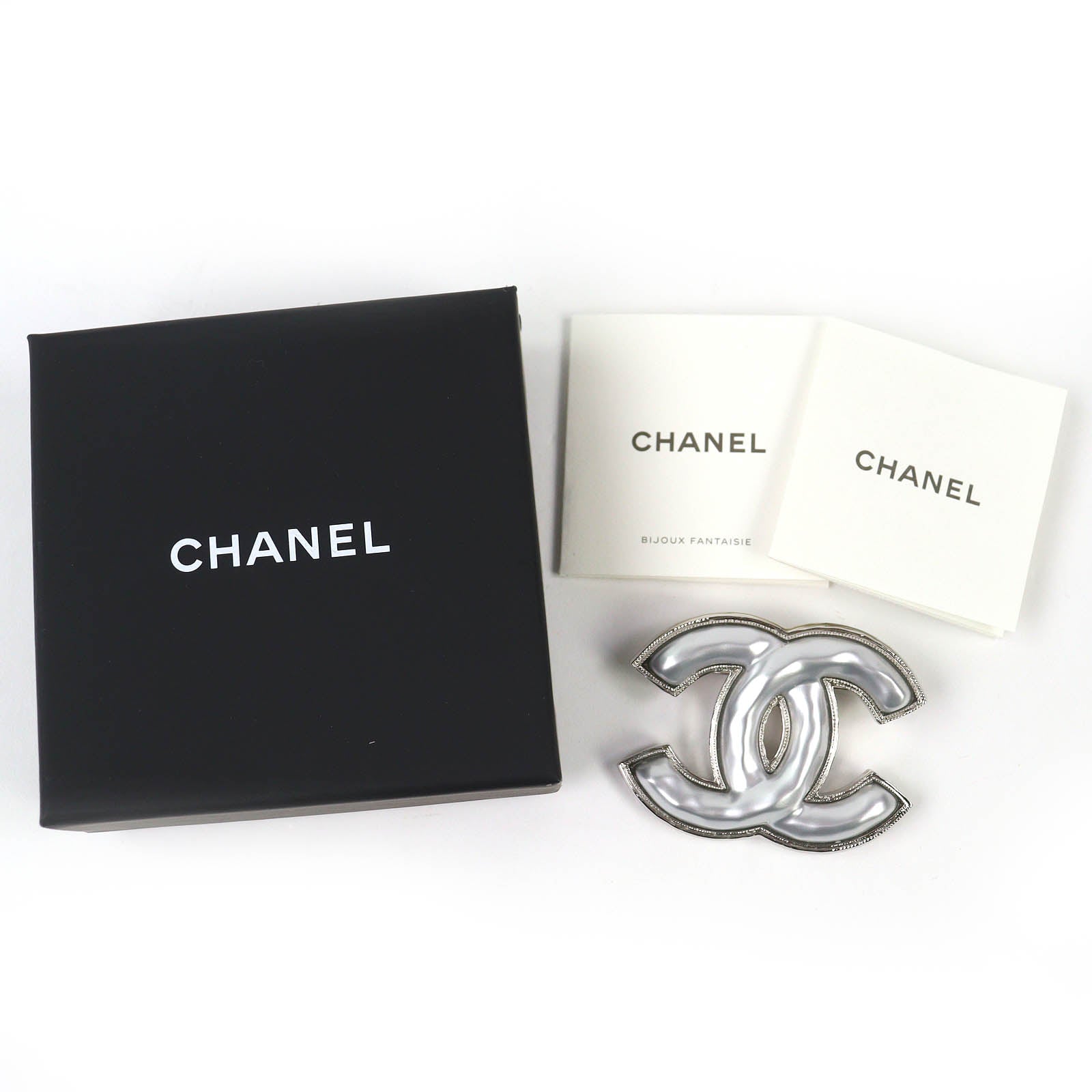 CHANEL silver CC logo women's accessory / シャネル レディース シルバー CCロゴ アクセサリー