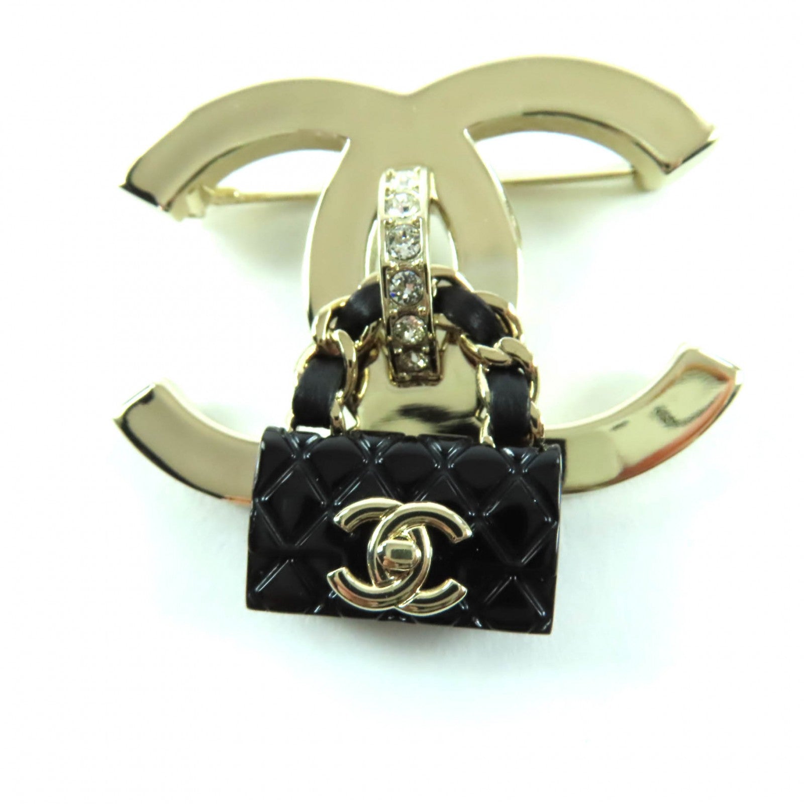 CHANEL gold CC logo women's accessory / シャネル レディース ゴールド CCロゴ アクセサリー