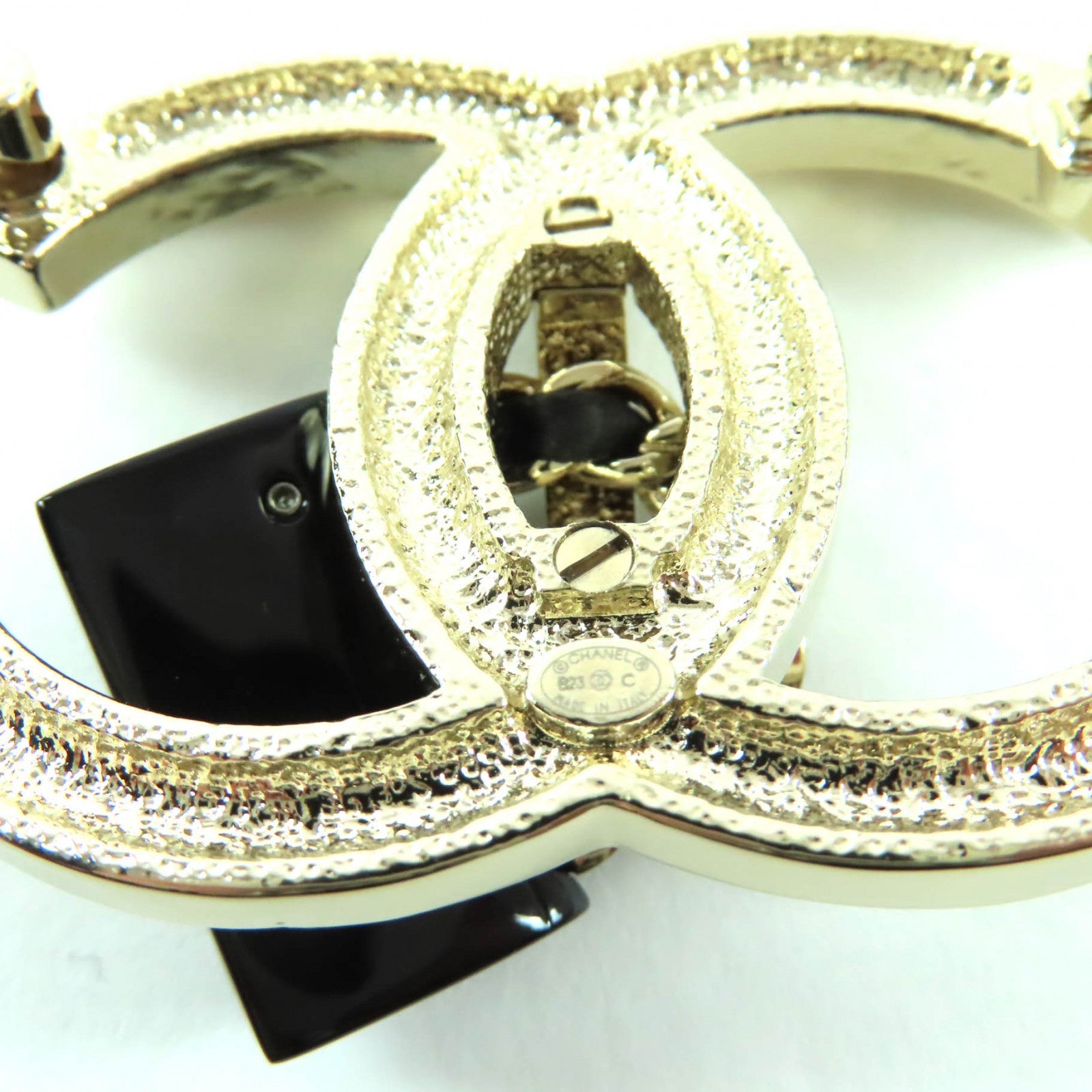 CHANEL gold CC logo women's accessory / シャネル レディース ゴールド CCロゴ アクセサリー