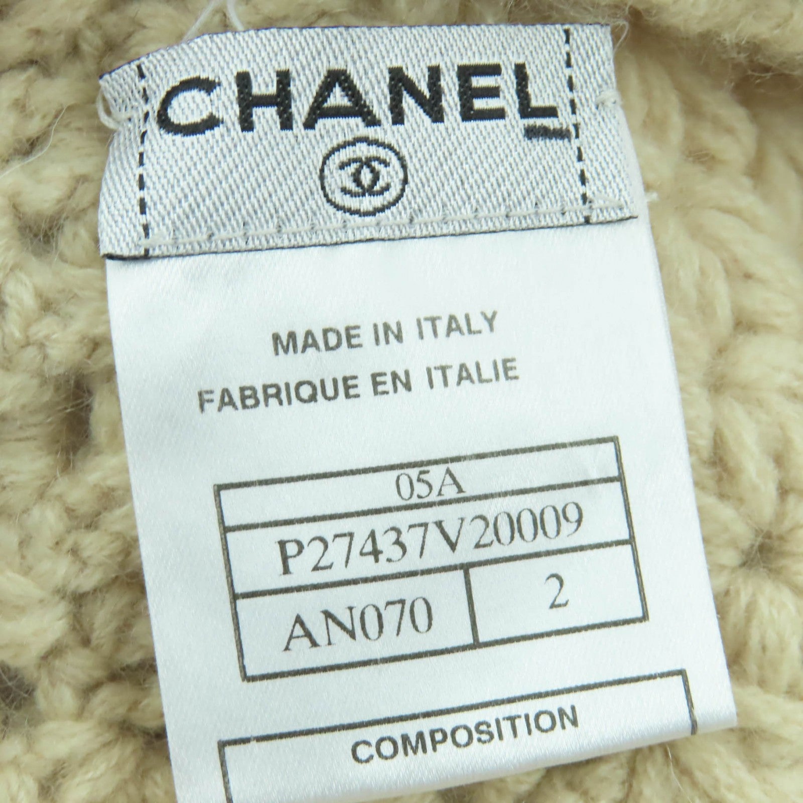 CHANEL ニットキャップ