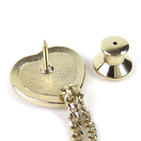 CHANEL gold CC logo chain crystal women's accessory / シャネル レディース ゴールド CCロゴ チェーン クリスタル アクセサリー