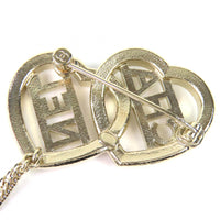 CHANEL gold CC logo chain crystal women's accessory / シャネル レディース ゴールド CCロゴ チェーン クリスタル アクセサリー