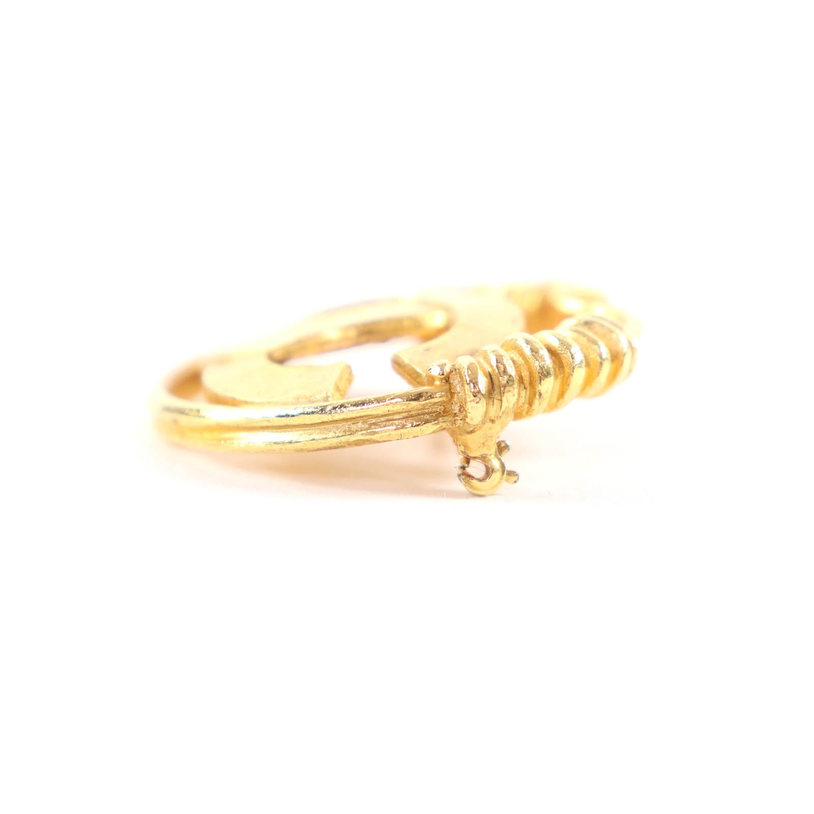 CHANEL gold CC logo women's accessory / シャネル レディース ゴールド CCロゴ アクセサリー