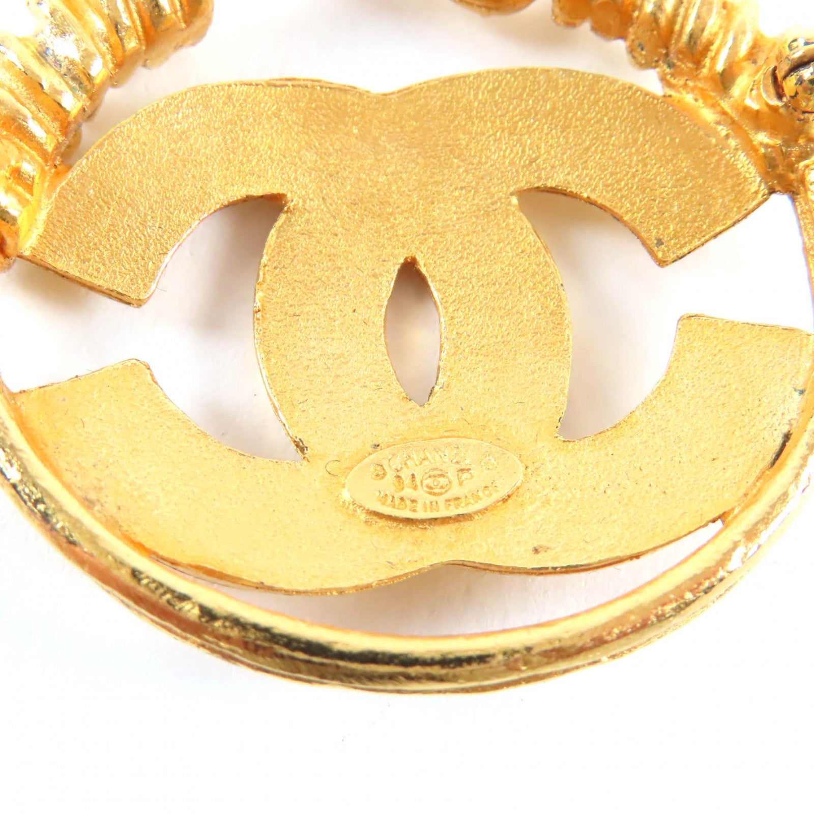 CHANEL gold CC logo women's accessory / シャネル レディース ゴールド CCロゴ アクセサリー