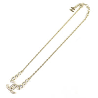CHANEL gold CC logo chain crystal women's accessory / シャネル レディース ゴールド CCロゴ チェーン クリスタル アクセサリー
