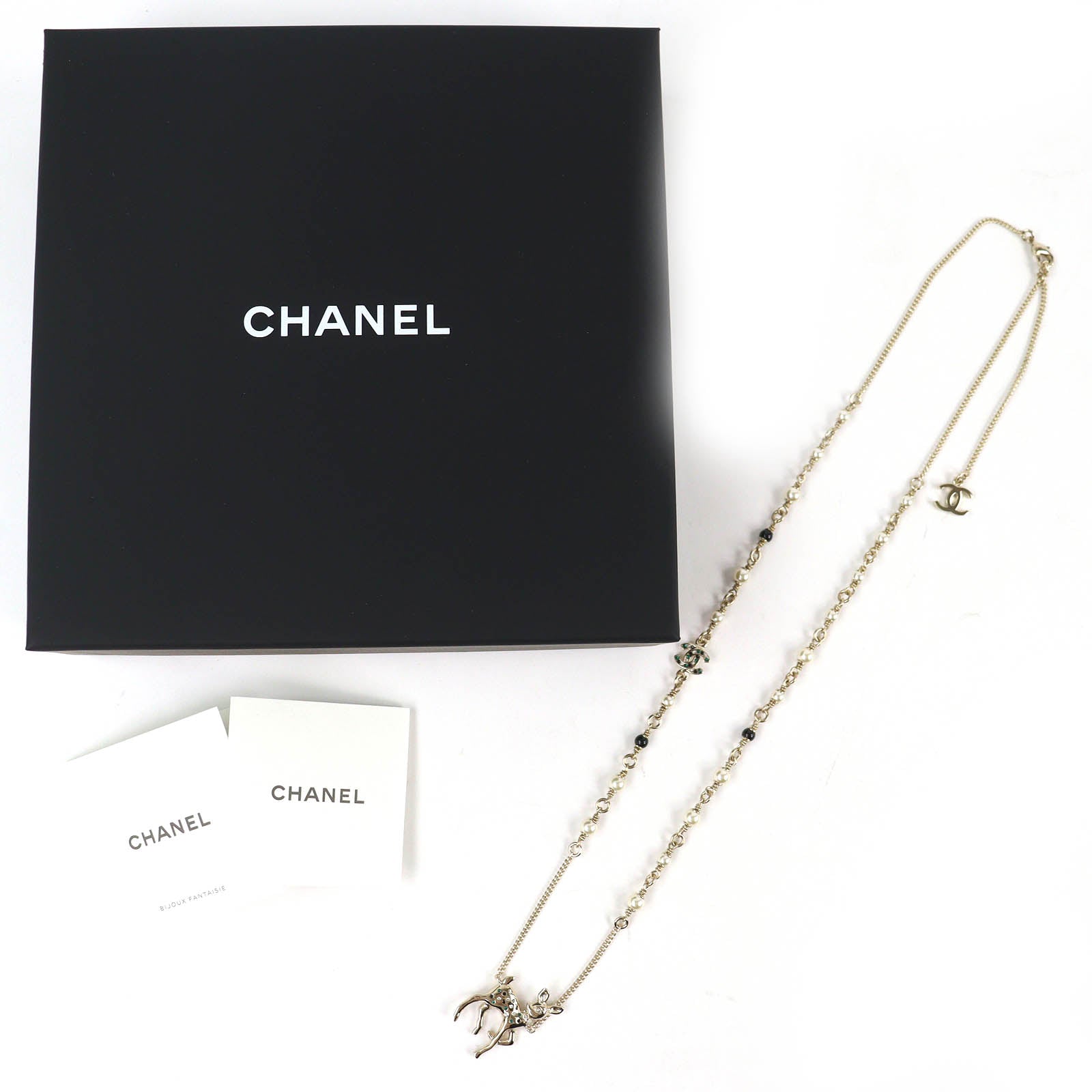 CHANEL gold CC logo pearl crystal women's accessory / シャネル レディース ゴールド CCロゴ パール クリスタル アクセサリー