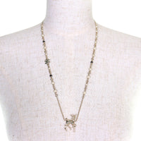 CHANEL gold CC logo pearl crystal women's accessory / シャネル レディース ゴールド CCロゴ パール クリスタル アクセサリー