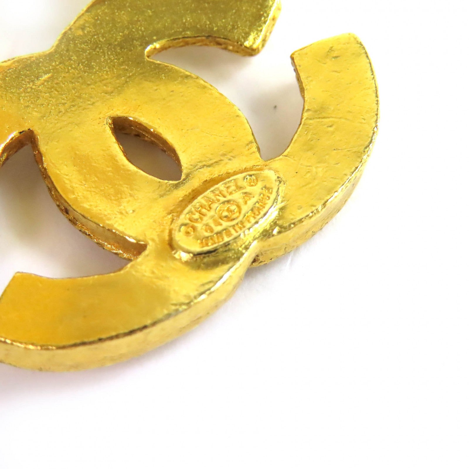 CHANEL gold CC logo women's accessory / シャネル レディース ゴールド CCロゴ アクセサリー