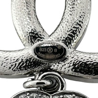 CHANEL silver CC logo crystal women's accessory / シャネル レディース シルバー CCロゴ クリスタル アクセサリー
