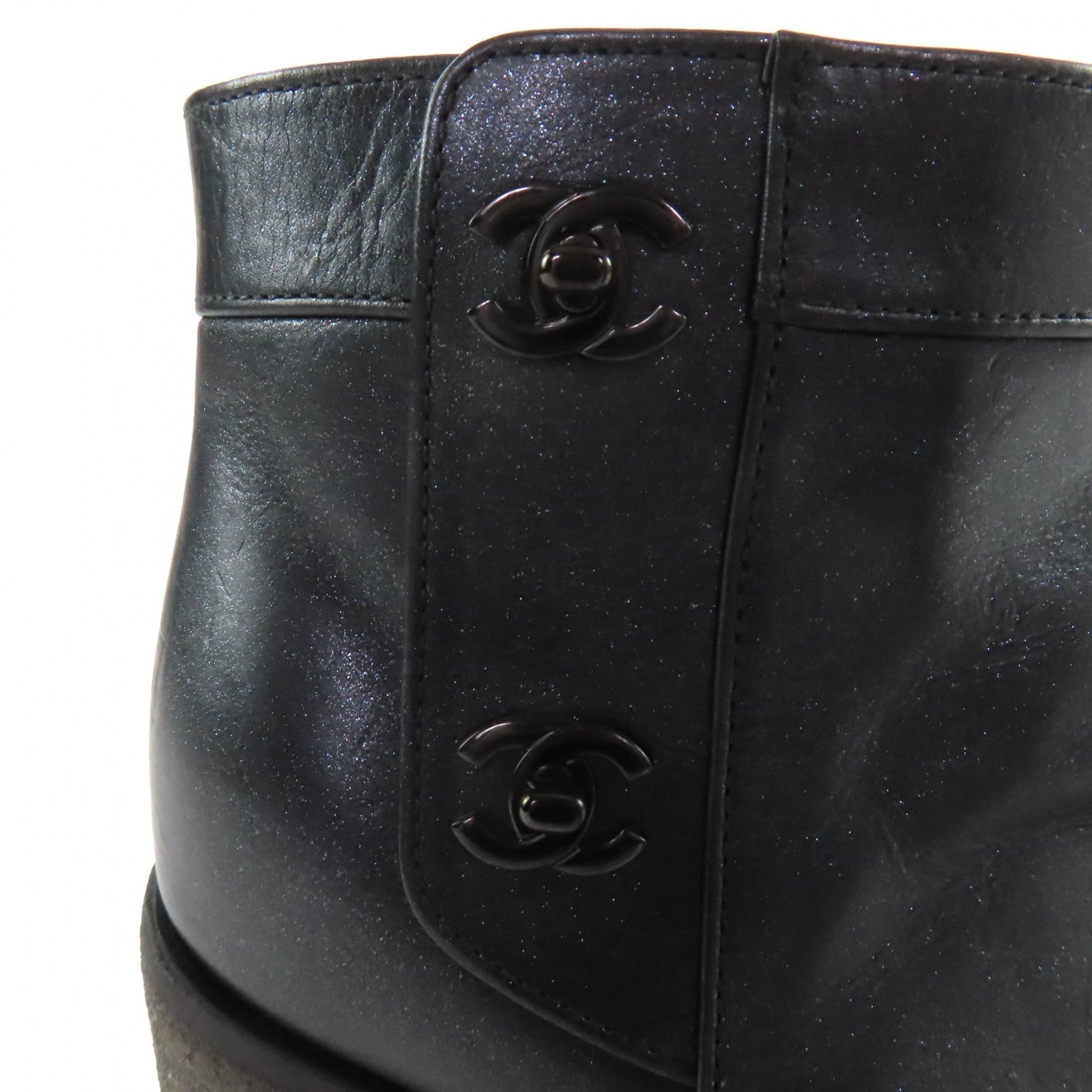CHANEL ショートブーツ