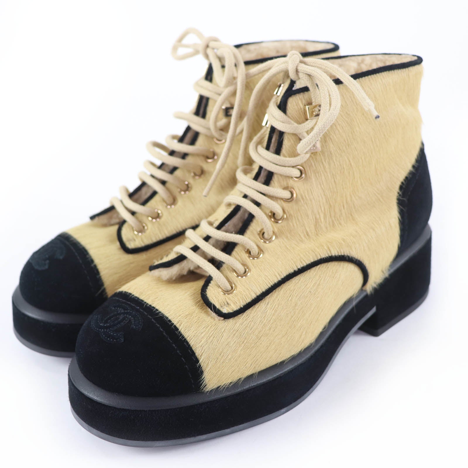 CHANEL ショートブーツ